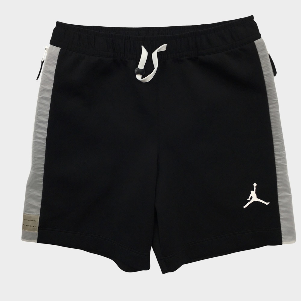 Jordan Anti-Gravity Equipment Mens Shorts Black Grey Jumpman Air Size M